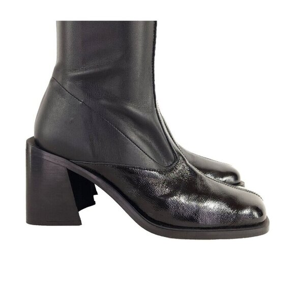 Justine Clenquet Eddie Tall Boots 42 US 12 Womens Black SSENSE Exclusive $430 - Picture 7 of 15